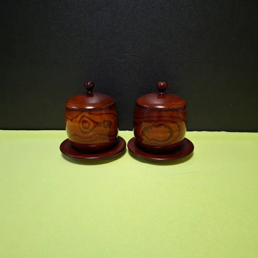 [BUNJANG] Chilyega Wonju Lacquerware Tea Set / 칠예가 전용원주 옻칠 다판 원주 옻질 다기세트