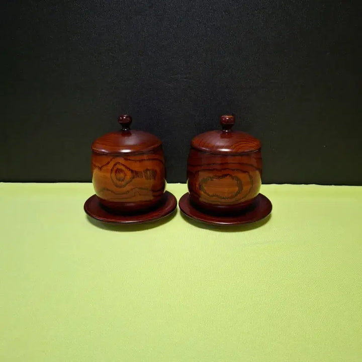 [BUNJANG] Chilyega Wonju Lacquerware Tea Set / 칠예가 전용원주 옻칠 다판 원주 옻질 다기세트