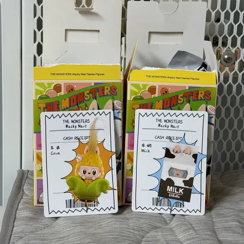[BUNJANG] Labubu Figure Bundle Set (Milk &amp; Corn) / 라부부 피규어(일괄)