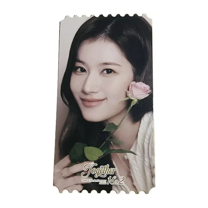 [BUNJANG] Twice 7th Anniversary Exhibition Sana Original Ticket / 트와이스 7주년 전시회 입장 사나 오리지널 티켓