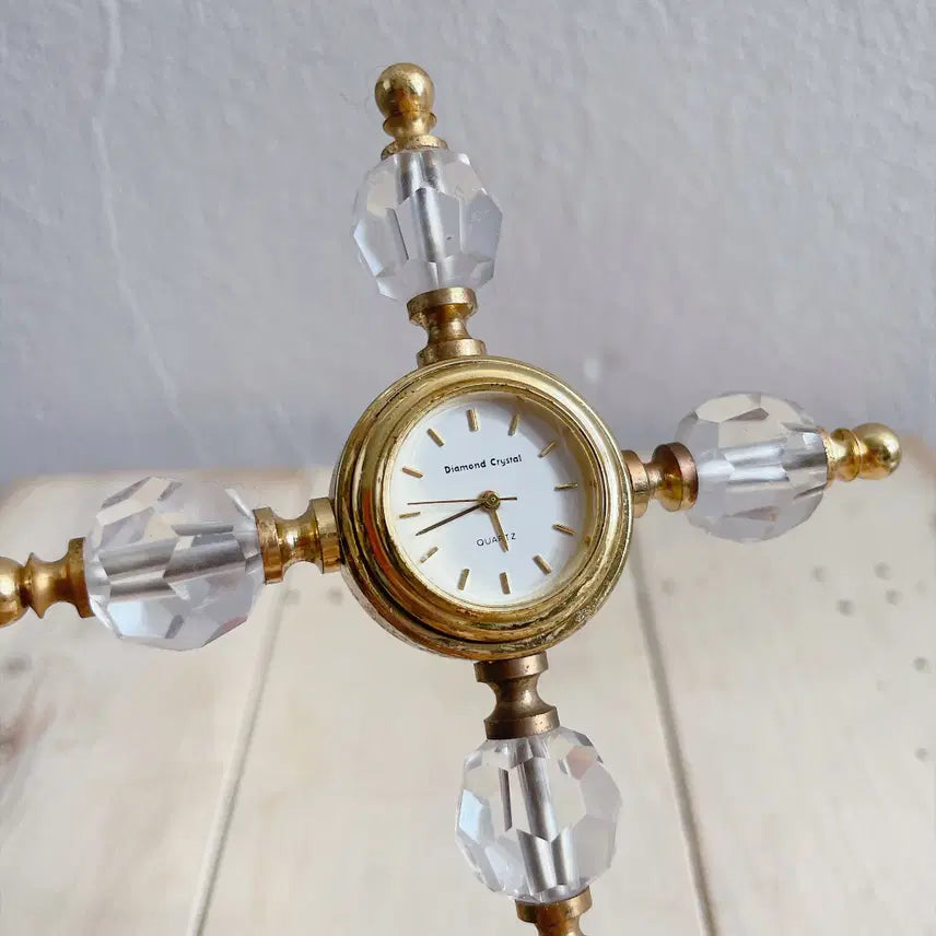 [BUNJANG] Antique Crystal Clock / 앤틱 크리스탈 시계