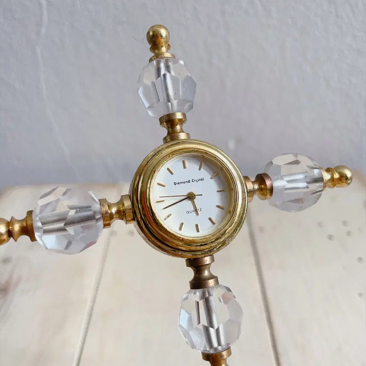 [BUNJANG] Antique Crystal Clock / 앤틱 크리스탈 시계
