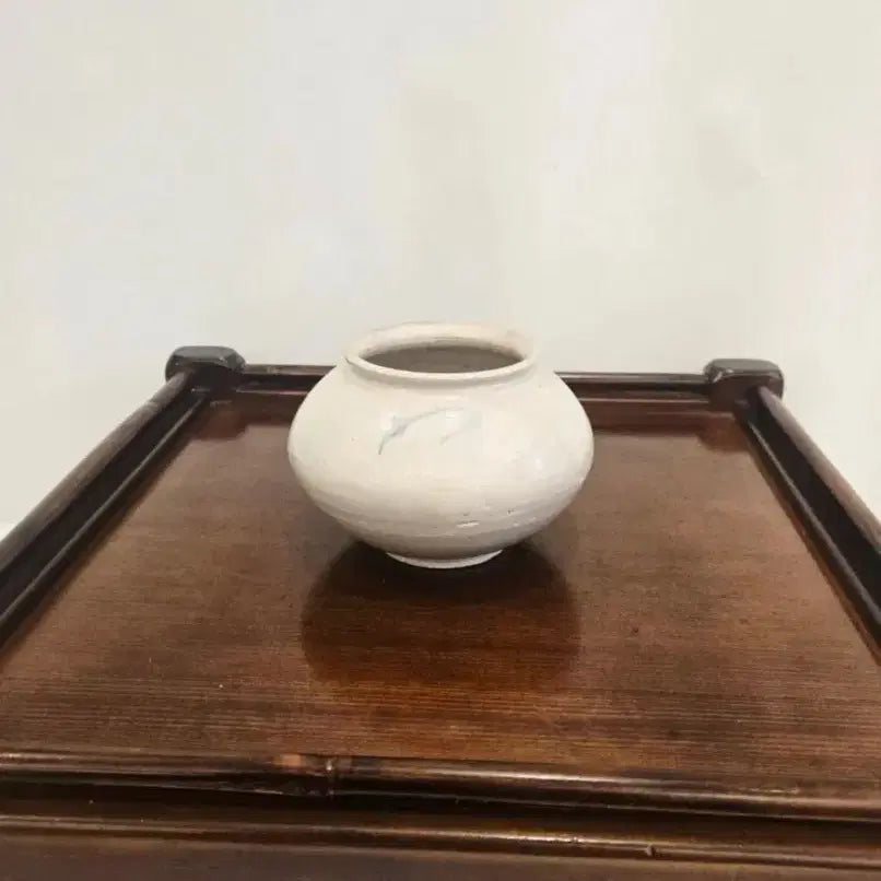 [BUNJANG] Joseon Dynasty Blue-and-White Porcelain Small Jar / 고미술[  조선  청화 백자 소호  입니다