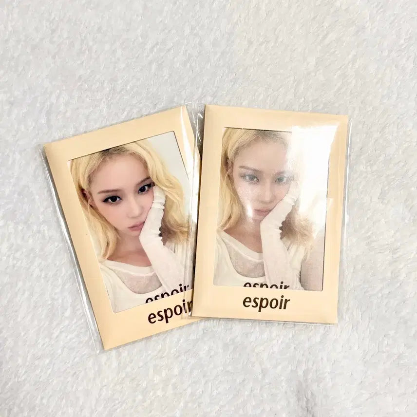 [BUNJANG] Espoir Winter Photocard Set (4 Types, Sealed) / 미개봉) 에스쁘아 윈터 포토카드 4종 미개봉