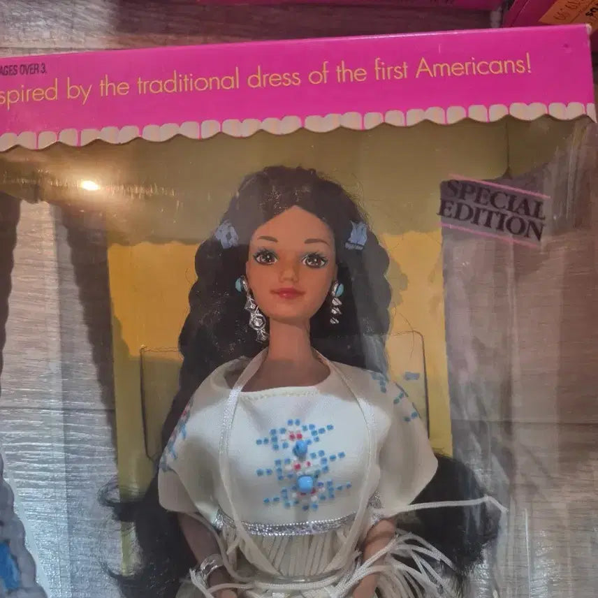 [BUNJANG] Native American Barbie Special Edition Doll / 바비 인형 네이티브 아메리칸 스페셜 에디션