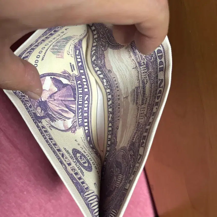 [BUNJANG] Million Dollar Commemorative Bill Wallet / 1000만 달러 기념화폐 지갑