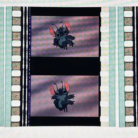 [BUNJANG] Lilo &amp; Stitch Film Cell 6 Pieces / 릴로와 스티치 필름컷 6매 / 영화 필름