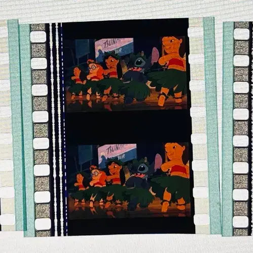 [BUNJANG] Lilo &amp; Stitch Film Cell 6 Pieces / 릴로와 스티치 필름컷 6매 / 영화 필름