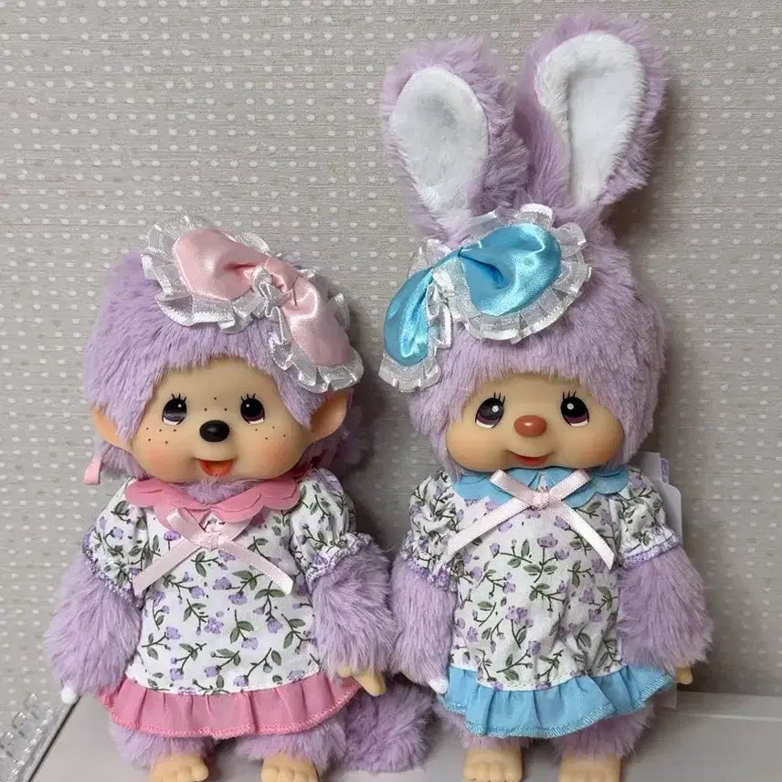 [BUNJANG] Hong Kong Secret Garden Monchhichi Set / 홍콩 비밀의 정원 몬치치s 세트