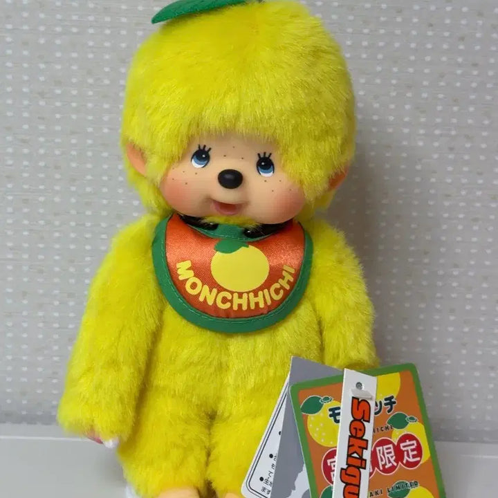 [BUNJANG] Limited Edition Lemon Monchhichi Doll / 새상품급 지역한정 레몬 몬치치
