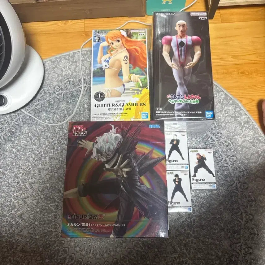 [BUNJANG] Crayon Shin-chan, One Piece, Dandadan &amp; More Figure Bundle (Sealed) / 짱구,원피스,단다단 등 피규어 미개봉 일괄 급처