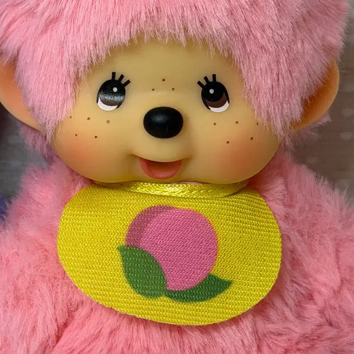 [BUNJANG] Monchhichi Grape &amp; Peach Flavor Keychain Bundle Set / 포도, 복숭아 몬치치 키링