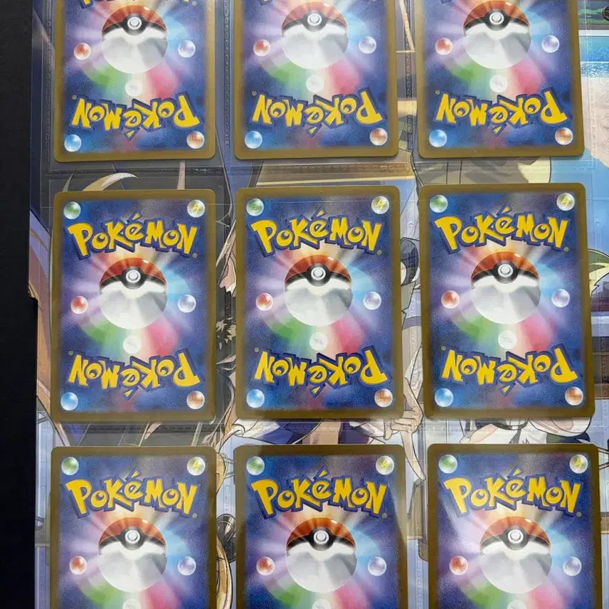 [BUNJANG] Pokemon Eevee Evolutions 9 Types RR / 포켓몬 이브이 진화 9종 RR (일판)