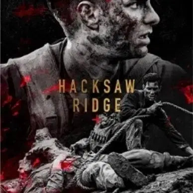 [BUNJANG] Hacksaw Ridge Blood Poster / 핵소고지 블러드 포스터