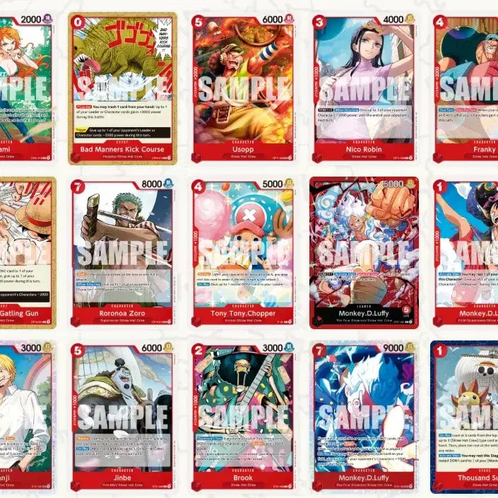 [BUNJANG] One Piece Card Japanese Edition Starter Deck Set (6 Types, Sealed) / 원피스카드 일본판 스타터덱 6종 1세트 미개봉