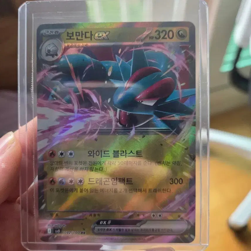 [BUNJANG] Pokemon Card Salamence EX RR Card / 포켓몬카드 보만다 EX RR카드