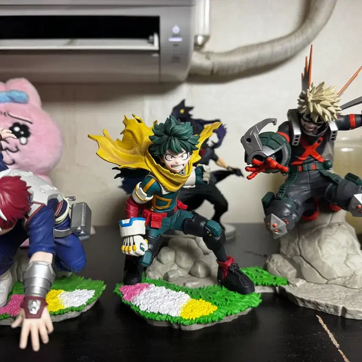 [BUNJANG] Sega xross link My Hero Academia 3 Figure Bundle Set (Unsealed) / 세가 나히아 피규어 3종 일괄(개봉, 박스o)