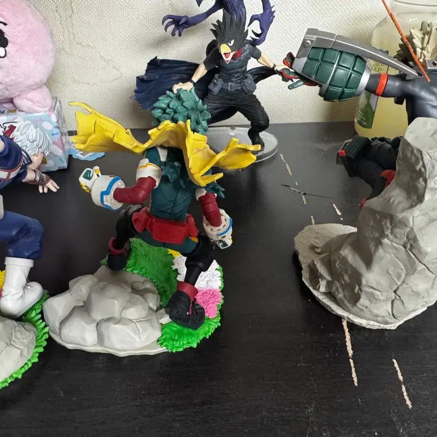 [BUNJANG] Sega xross link My Hero Academia 3 Figure Bundle Set (Unsealed) / 세가 나히아 피규어 3종 일괄(개봉, 박스o)