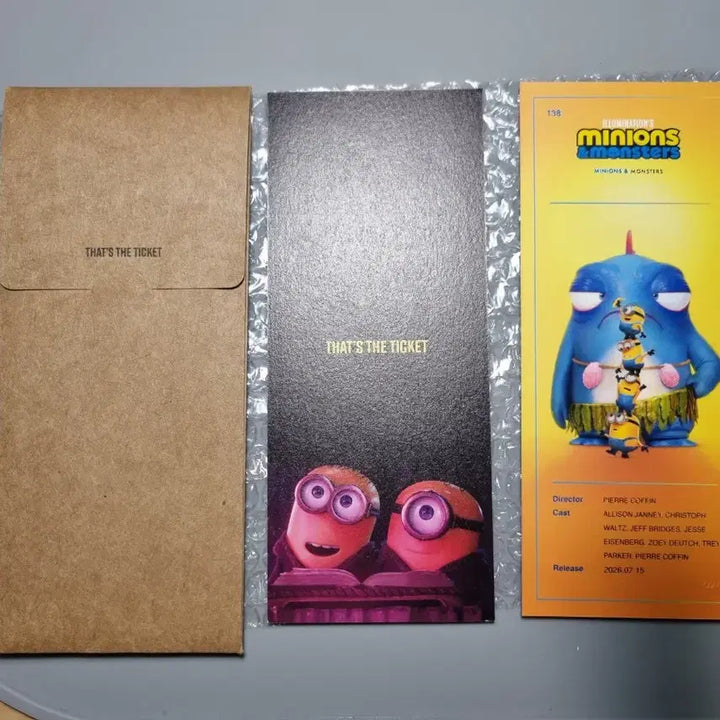 [BUNJANG] Minions and Monsters TTT Item / 새상품, 하자 없음] 미니언즈와 몬스터즈 ttt