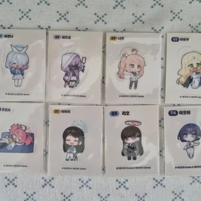 [BUNJANG] Blue Archive 4 Sticker Collection / [개당 가격]블루아카이브 띠부씰 모음 4