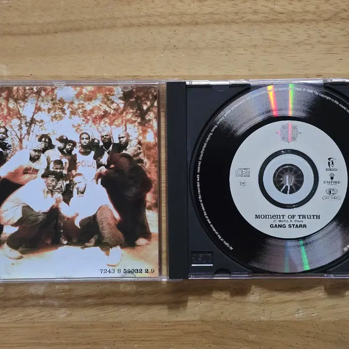 [BUNJANG] Gang Starr Moment Of Truth CD / CD 음반 Gang Starr 갱 스타 - Moment Of Truth