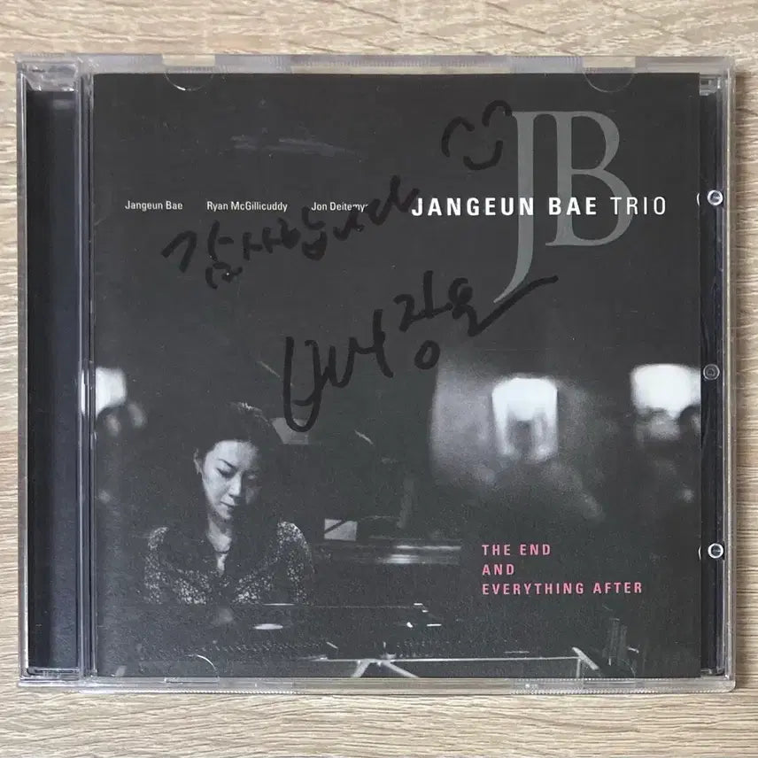 [BUNJANG] Jangeun Bae Trio Signed CD / 배장은 트리오 (Jangeun Bae Trio) CD 판매 (싸인반)
