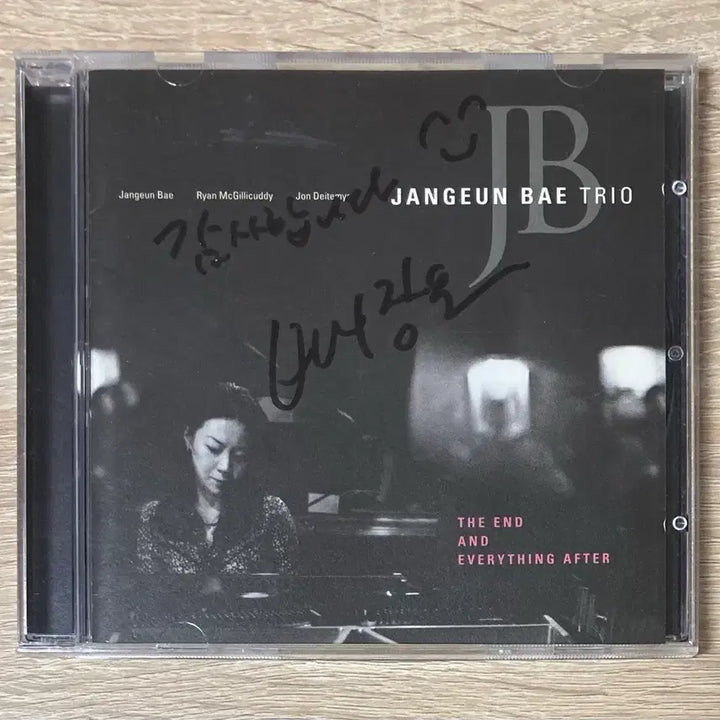 [BUNJANG] Jangeun Bae Trio Signed CD / 배장은 트리오 (Jangeun Bae Trio) CD 판매 (싸인반)