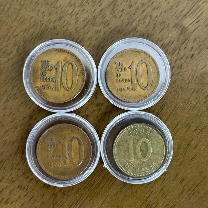 [BUNJANG] 1968, 1969, 1970 10 Won Coins / 1968,1969,1970년도 10원 (가격다름)
