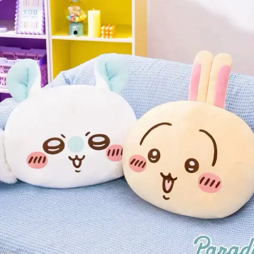 [BUNJANG] Momonga Big Mochi Face Cushion / 모몽가 빅 모찌 얼굴 쿠션