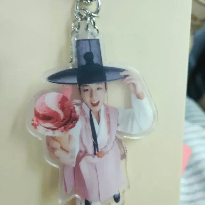 [BUNJANG] Park Jihoon Baskin Robbins Keyring / 박지훈 배스킨라빈스 키링