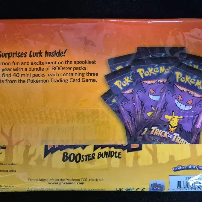 [BUNJANG] Pokemon North American Halloween Booster Bundle Box (40 Packs) / 포켓몬 북미  할로윈 부스터 번들 박스 (40팩)