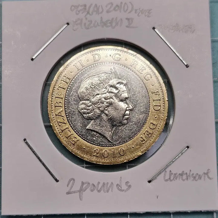 [BUNJANG] United Kingdom Nightingale Death Centenary 2 Pound Commemorative Coin / 영국 나이팅게일 서거 100주년 기념주화