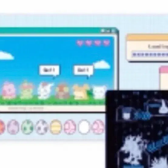 [BUNJANG] Digimon Adventure 25th Anniversary Youth Digimon Desk Mat / 디지몬 어드벤처 25주년 유년기 장패드