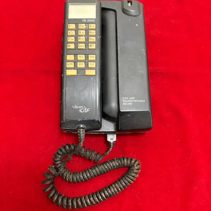 [BUNJANG] Hwaseung Electronics HS-2000 Vintage Car Phone / [희귀/소장용] 1993년식 화승전자 HS-2000 올드 카폰 빈티지 백폰