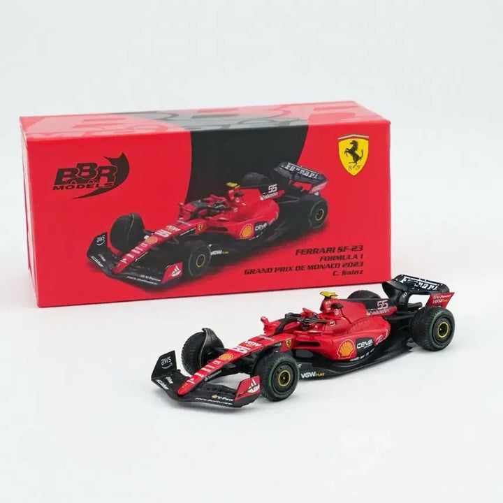 [BUNJANG] BBR 1:64 Ferrari SF-23 Charles Leclerc Monaco Grand Prix Model Car / 1:64 BBR F1 페라리 SF-23 샤를 르끌레르