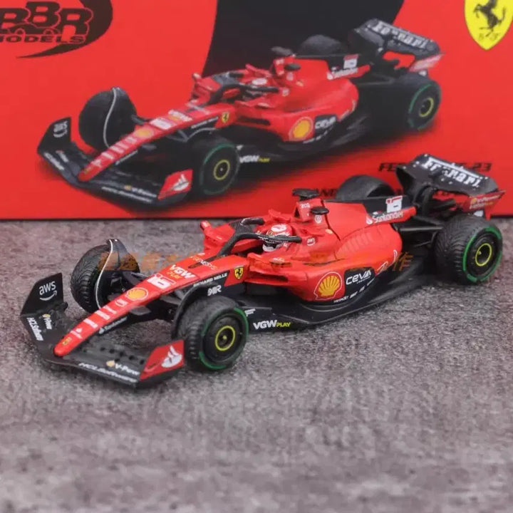 [BUNJANG] BBR 1:64 Ferrari SF-23 Charles Leclerc Monaco Grand Prix Model Car / 1:64 BBR F1 페라리 SF-23 샤를 르끌레르
