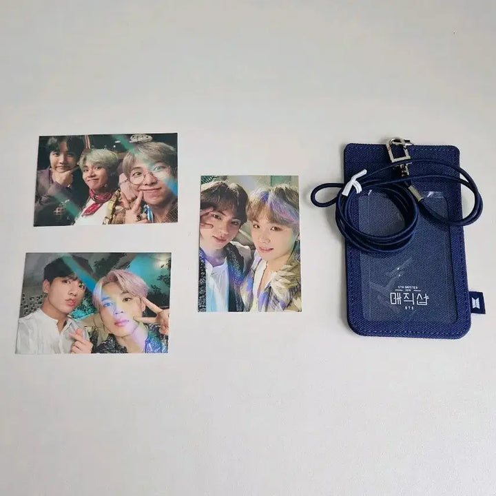 [BUNJANG] BTS Magic Shop Ticket Holder Set Photocard / 매직샵 티켓홀더 세트 방탄 bts poca pc 홀로그램 포카