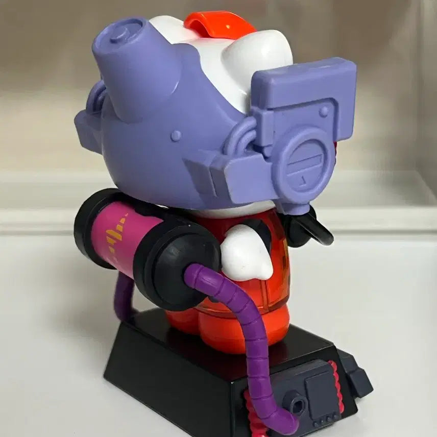 [BUNJANG] Hello Kitty Robot Kitty Gundam Figure / 헬로키티 피규어 로봇키티 건담 KT 키티