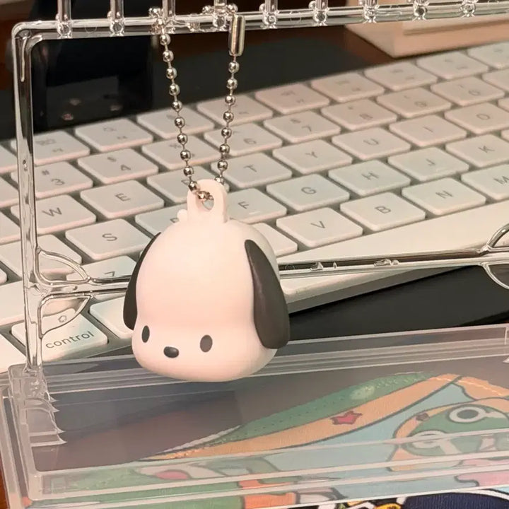 [BUNJANG] Pochacco Charm Keychain / 포차코 키링