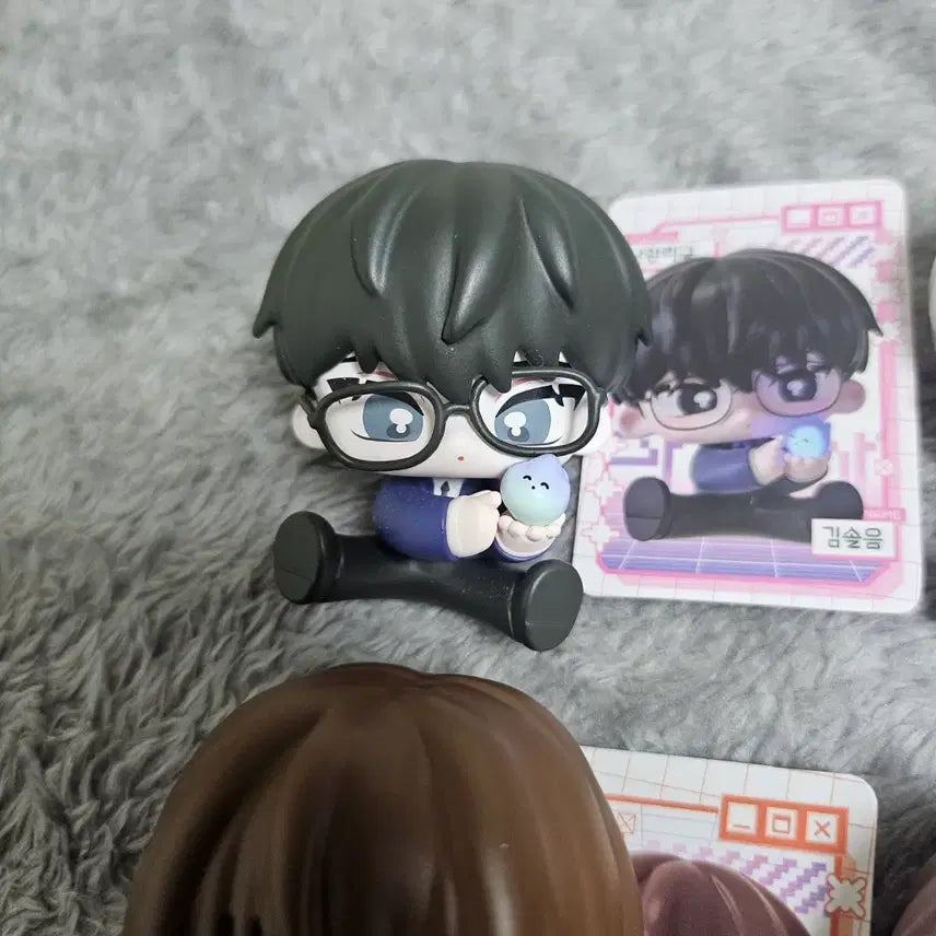 [BUNJANG] Kaidan Shutsugen All Sit Figure Hidden Set Full Box / 괴담출근 모두앉아 피규어 히든 포함 풀 박스 풀세트 괴출 팝업 굿즈 포도 솔음 B세트