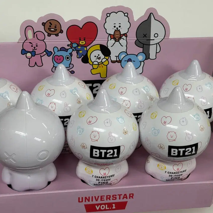 [BUNJANG] BT21 Universtar Vol. 1 Figure Set / BT21 유니버스타 Vol. 피규어 세트