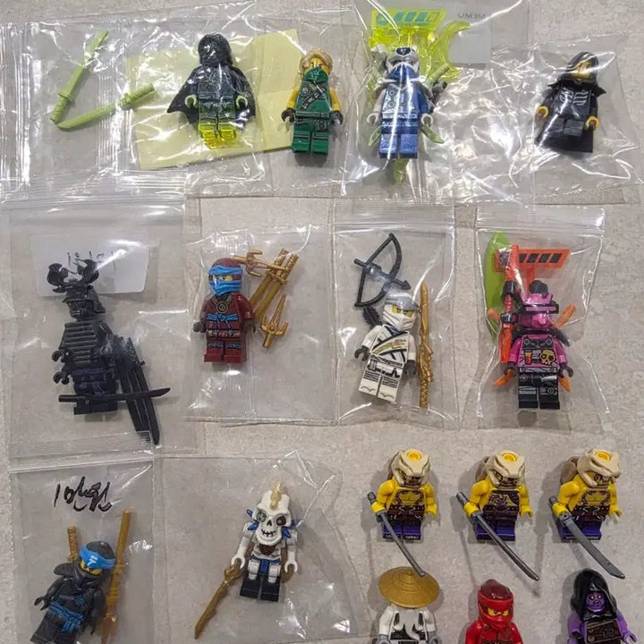 [BUNJANG] LEGO Ninjago Minifigure Bundle Set / 레고 닌자고 미피 일괄 판매2
