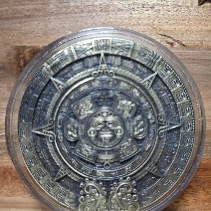 [BUNJANG] Maya Civilization Commemorative Bronze Coin Pendant / 마야 문명 기념 동주화 펜던트