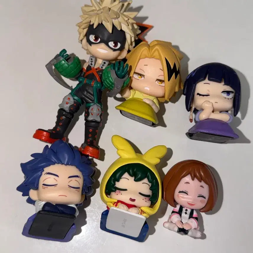 [BUNJANG] My Hero Academia Onemutan Gacha &amp; PalVerse Figures Bundle Set / (일괄) 나히아 히로아카 오네무탄 가챠 및 팔버스 피규어