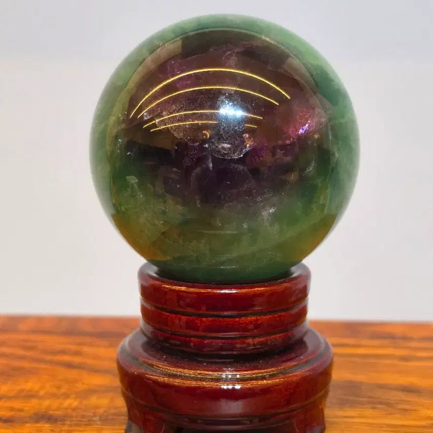 [BUNJANG] Fluorite Floor Light Mineral Stone / 26083126 좋은 기운을 내뿜는 컬러가 영롱한 플로어라이트 형석 광물 수석 팝니다