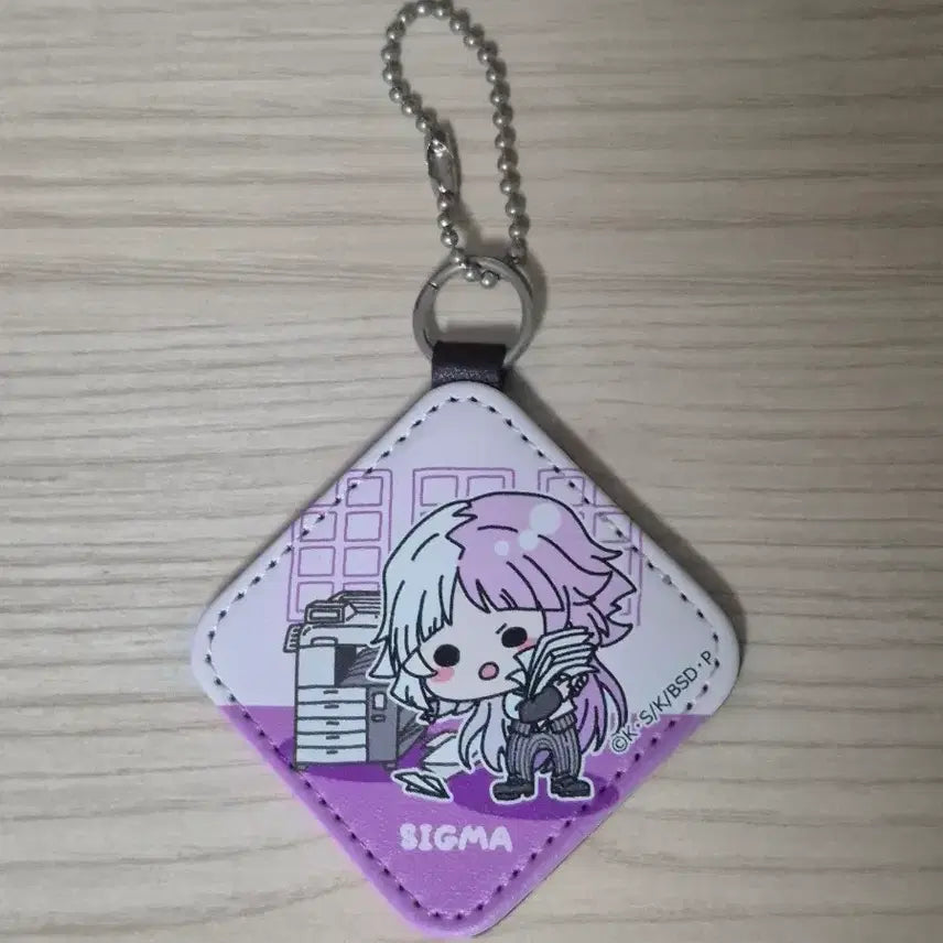 [BUNJANG] Bungo Stray Dogs Sigma Leather Charm / 문스독 시그마 가죽 챰