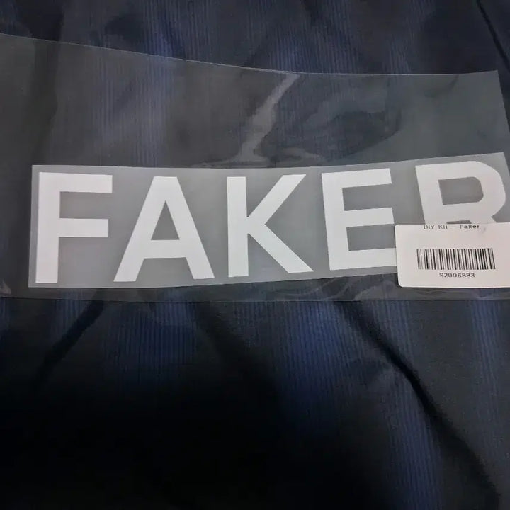 [BUNJANG] T1 Faker Jersey Marking Paper / T1 페이커 마킹지