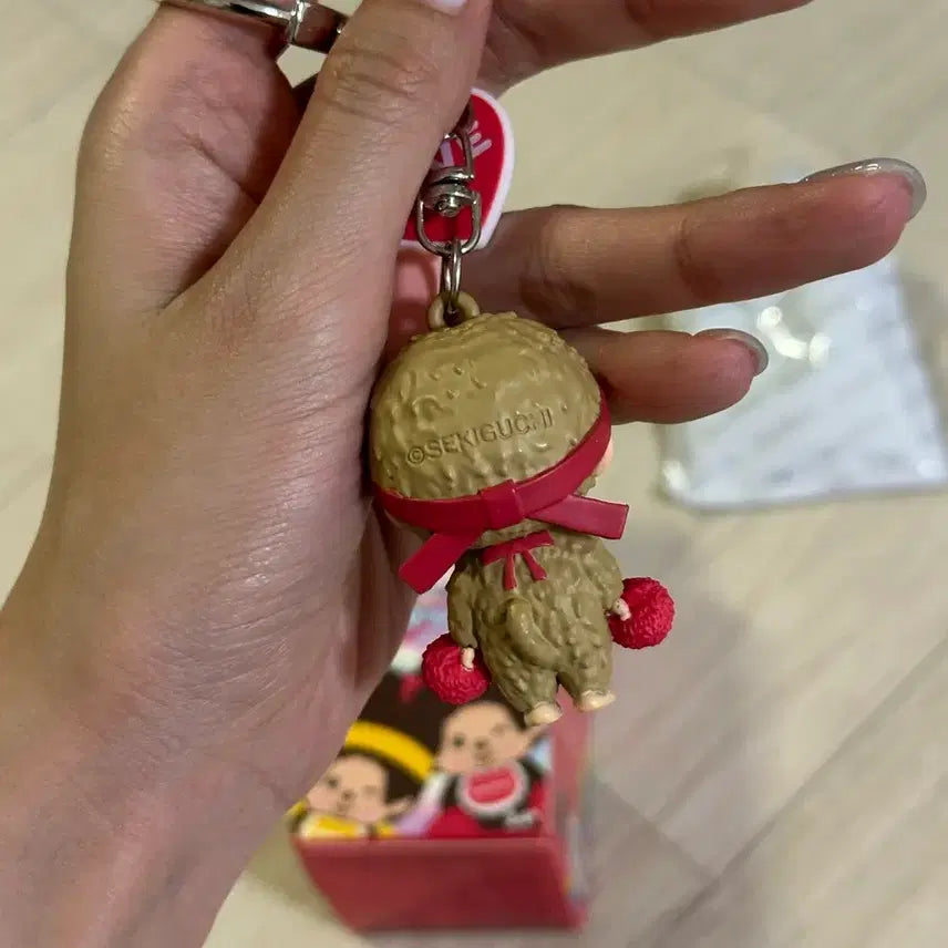 [BUNJANG] Monchhichi Happy Color Random Keyring Secret / 몬치치 해피 컬러 랜덤 키링 시크릿