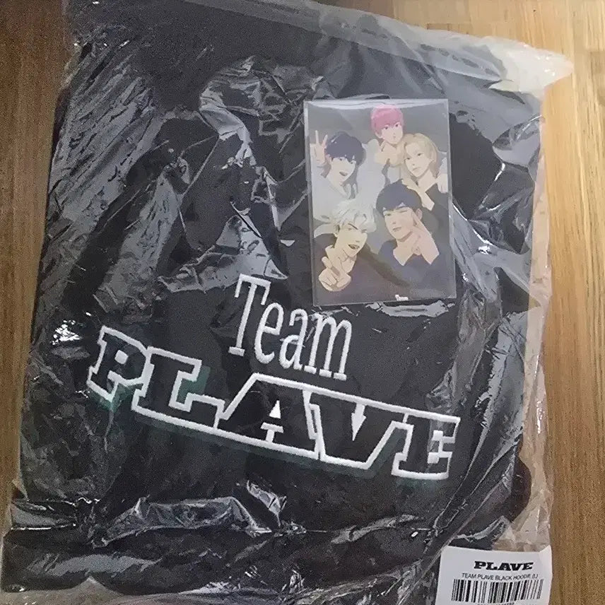 [BUNJANG] PLAVE Official Hoodie L Black / 단순개봉)PLAVE 플레이브 후드티 L 사이즈(블랙)