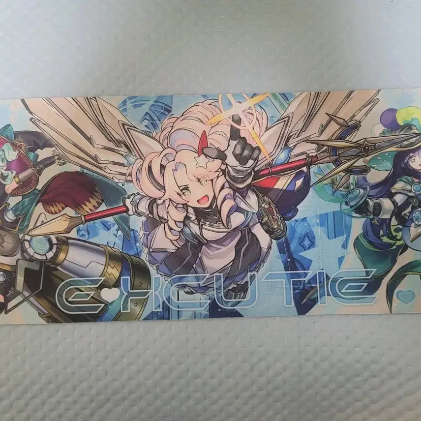 [BUNJANG] Yu-Gi-Oh! Executioner Half Playmat / 유희왕 엑스큐티 하프 매트 팝니다.